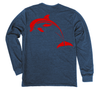 Dolphin Long Sleeve T-Shirt Build-A-Shirt (Back / NH)
