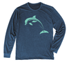Dolphin Long Sleeve T-Shirt Build-A-Shirt (Front / NH)