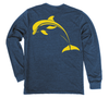 Dolphin Long Sleeve T-Shirt Build-A-Shirt (Back / NH)