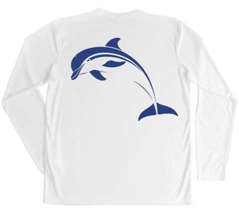 Dolphin Performance Build-A-Shirt (Back / WH)