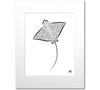 Spotted Eagle Ray Art Print