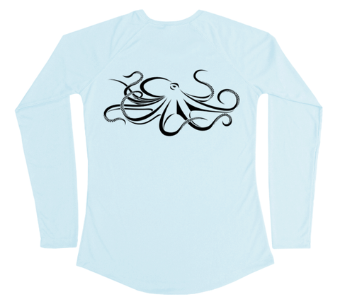 Giant Pacific Octopus Performance Build-A-Shirt (Women - Back / AB)