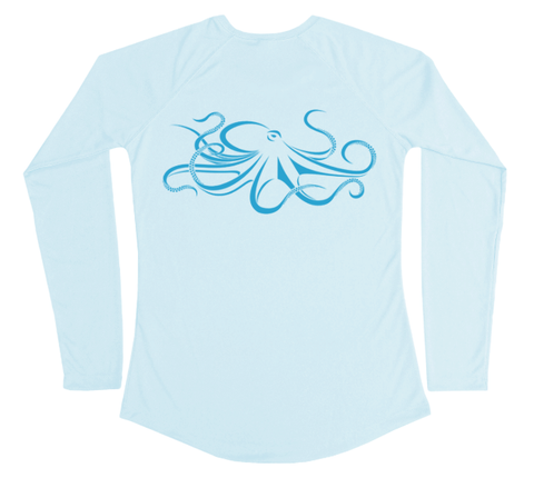 Giant Pacific Octopus Sun Shirt, Buy Octopus Women's Sun Shirt