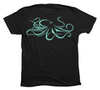 Giant Pacific Octopus T-Shirt Build-A-Shirt (Back / BL)