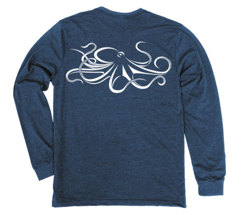 Giant Pacific Octopus Long Sleeve T-Shirt