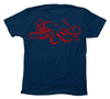 Giant Pacific Octopus T-Shirt Build-A-Shirt (Back / MN)