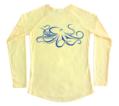 Giant Pacific Octopus Performance Build-A-Shirt (Women - Back / PY)