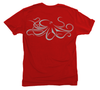 Giant Pacific Octopus T-Shirt Build-A-Shirt (Back / RE)