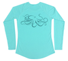 Giant Pacific Octopus Performance Build-A-Shirt (Women - Back / WB)