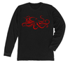Giant Pacific Octopus Long Sleeve T-Shirt Build-A-Shirt (Front / BL)