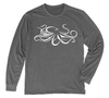 Giant Pacific Octopus Long Sleeve T-Shirt Build-A-Shirt (Front / HT)