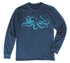 Giant Pacific Octopus Long Sleeve T-Shirt Build-A-Shirt (Front / NH)