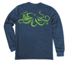 Giant Pacific Octopus Long Sleeve T-Shirt Build-A-Shirt (Back / NH)