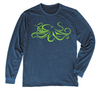 Giant Pacific Octopus Long Sleeve T-Shirt Build-A-Shirt (Front / NH)