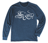 Giant Pacific Octopus Long Sleeve T-Shirt Build-A-Shirt (Front / NH)