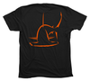 Great Hammerhead Shark T-Shirt [Back - BL / OR]