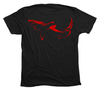 Great White Shark T-Shirt Build-A-Shirt (Back / BL)