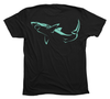 Great White Shark T-Shirt Build-A-Shirt (Back / BL)