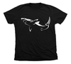 Great White Shark T-Shirt Build-A-Shirt (Front / BL)