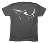 Great White Shark T-Shirt Build-A-Shirt (Back / HM)