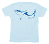 Great White Shark T-Shirt Build-A-Shirt (Back / LB)