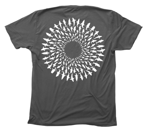 Great White Shark Mandala T-Shirt Build-A-Shirt (Back / HM)