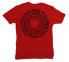 Great White Shark Mandala T-Shirt Build-A-Shirt (Back / RE)