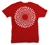 Great White Shark Mandala T-Shirt Build-A-Shirt (Back / RE)