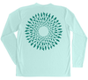 Great White Shark Mandala Performance Build-A-Shirt (Back / SG)