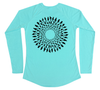 Great White Shark Mandala Performance Build-A-Shirt (Women - Back / WB)