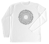 Great White Shark Mandala Performance Build-A-Shirt (Front / WH)