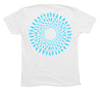 Great White Shark Mandala T-Shirt Build-A-Shirt (Back / WH)