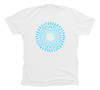 Great White Shark Mandala T-Shirt Build-A-Shirt (Front / WH)