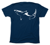 Great White Shark T-Shirt Build-A-Shirt (Back / MN)