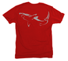 Great White Shark T-Shirt Build-A-Shirt (Back / RE)