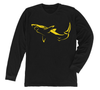 Great White Shark Long Sleeve T-Shirt Build-A-Shirt (Front / BL)