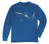 Great White Shark Long Sleeve T-Shirt Build-A-Shirt (Front / CH)