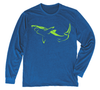 Great White Shark Long Sleeve T-Shirt Build-A-Shirt (Front / CH)