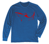 Great White Shark Long Sleeve T-Shirt Build-A-Shirt (Front / CH)