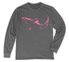Great White Shark Long Sleeve T-Shirt Build-A-Shirt (Front / HT)