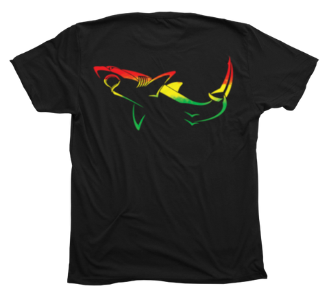 Great White Shark Reggae T-Shirt