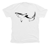 Great White Shark T-Shirt Build-A-Shirt (Front / WH)