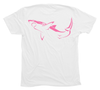 Great White Shark T-Shirt Build-A-Shirt (Back / WH)