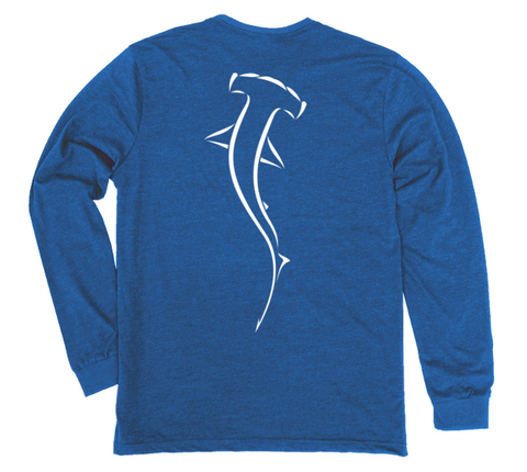 Hammerhead Long Sleeve T-Shirt Build-A-Shirt (Back / CH)