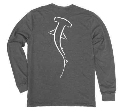 Hammerhead Long Sleeve T-Shirt Build-A-Shirt (Back / HT)