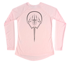 Horseshoe Crab Performance Build-A-Shirt (Women - Back / PB)