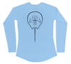 Horseshoe Crab Performance Build-A-Shirt (Women - Back / CB)