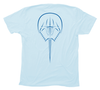 Horseshoe Crab T-Shirt Build-A-Shirt (Back / LB)