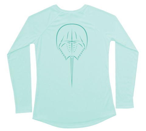 Horseshoe Crab Performance Build-A-Shirt (Women - Back / SG)