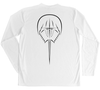 Horseshoe Crab Performance Build-A-Shirt (Back / WH)
